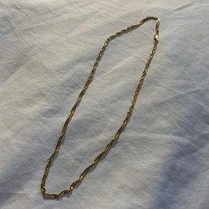 14k t gold necklace vintage